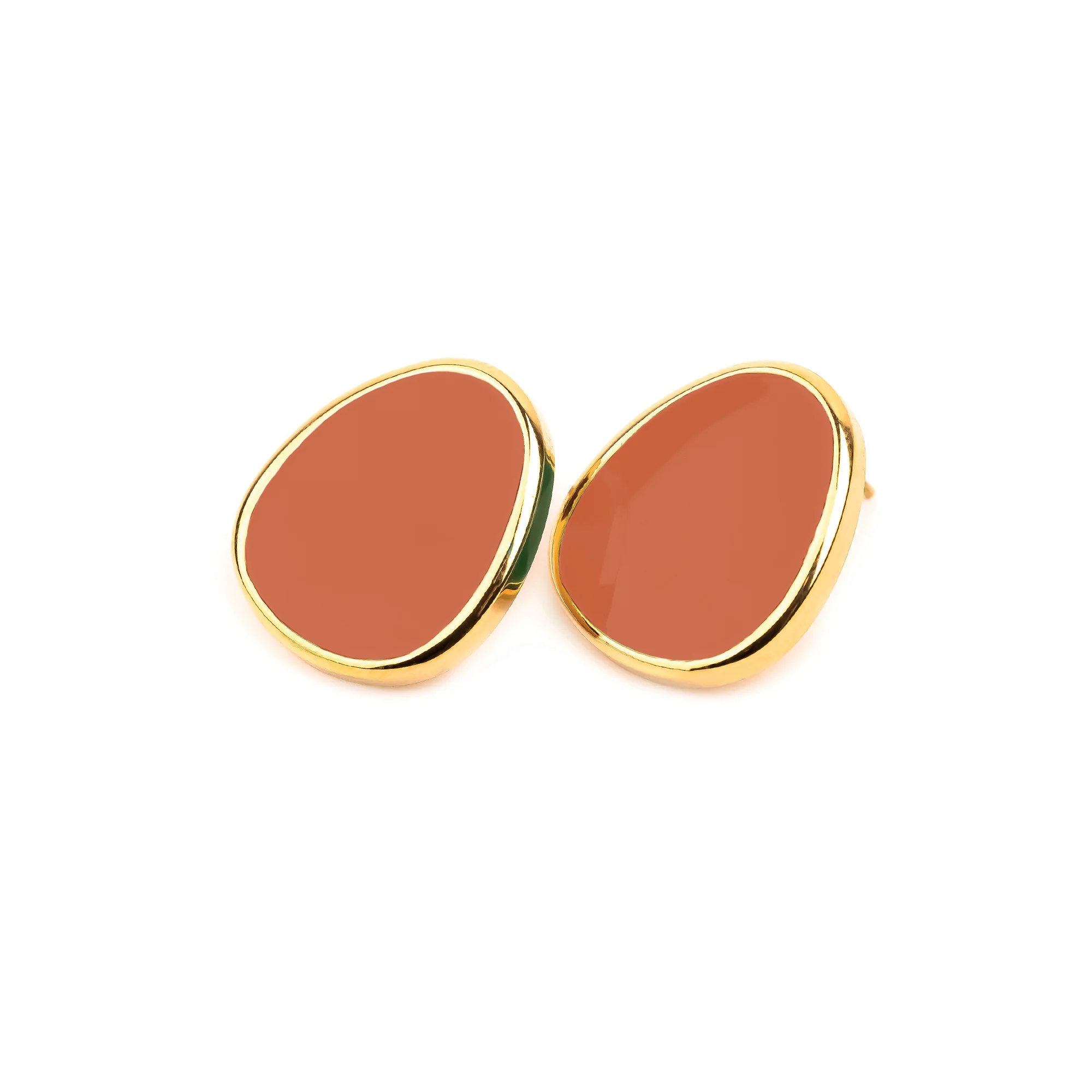 Boucles d'Oreilles Les Délicieuses Corail