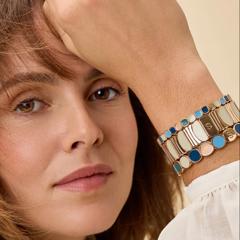 Bracelet Rectangle Serti Vent d'Ouest - Image 2