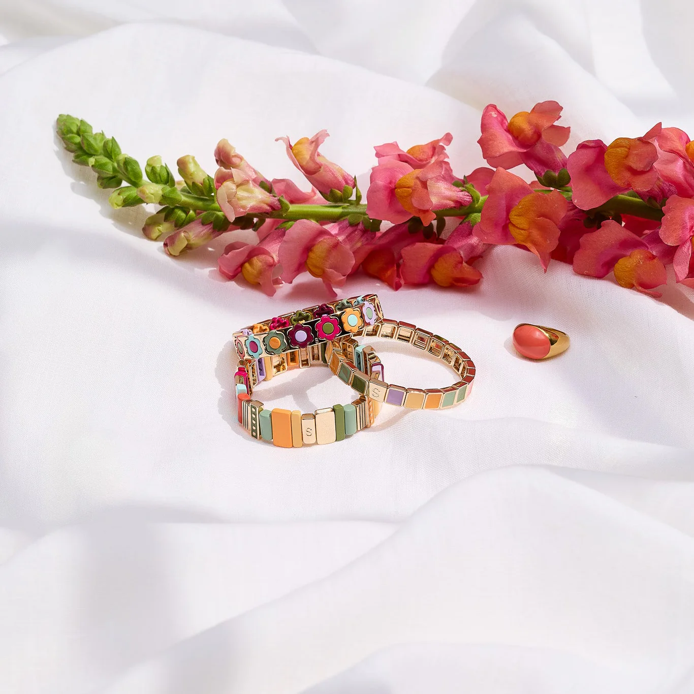 Bracelet Design Marché aux Fleurs - Image 3