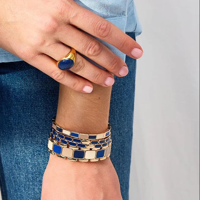 Bracelet Fin Serti Week-end - Image 2