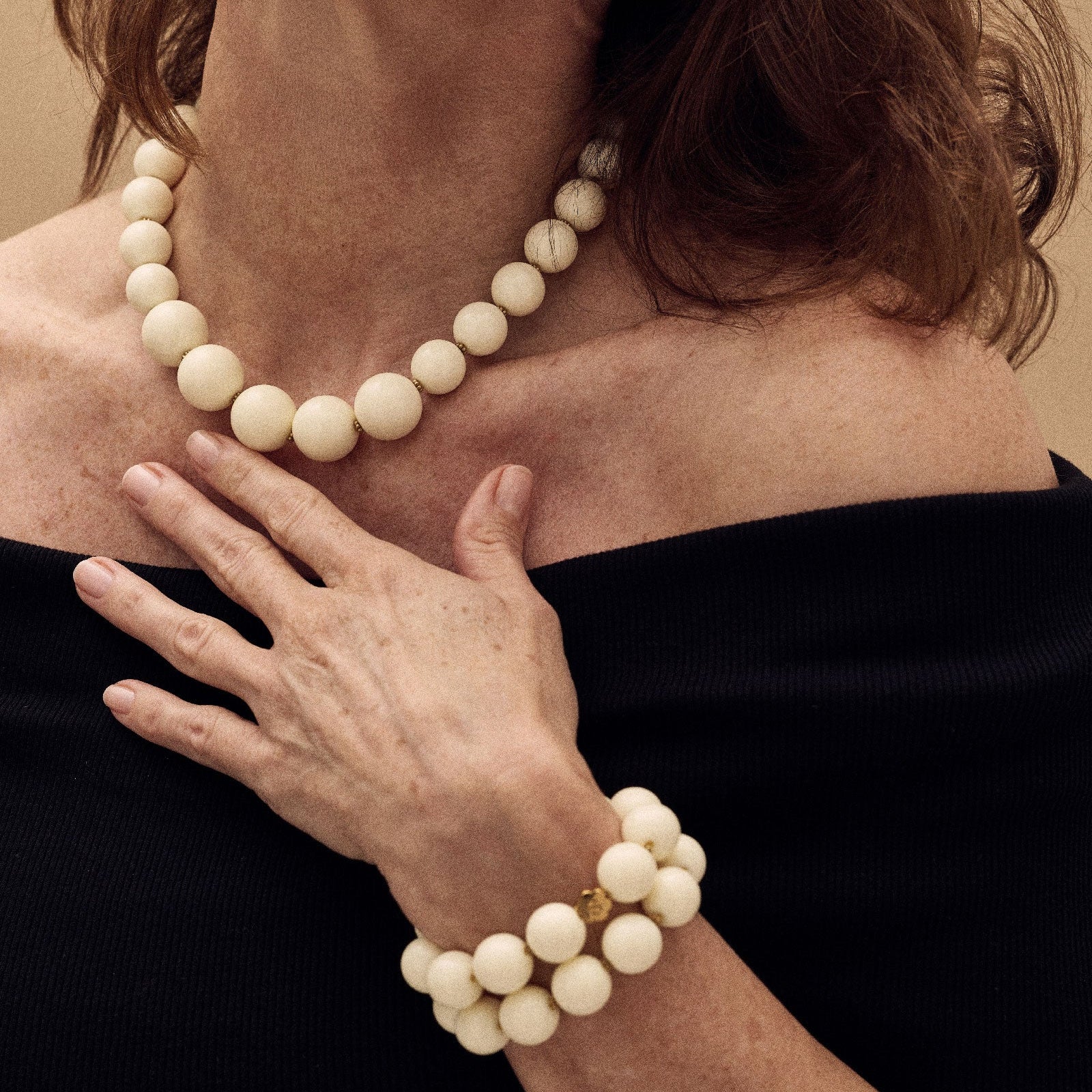 Collier Icône Beige - Image 2