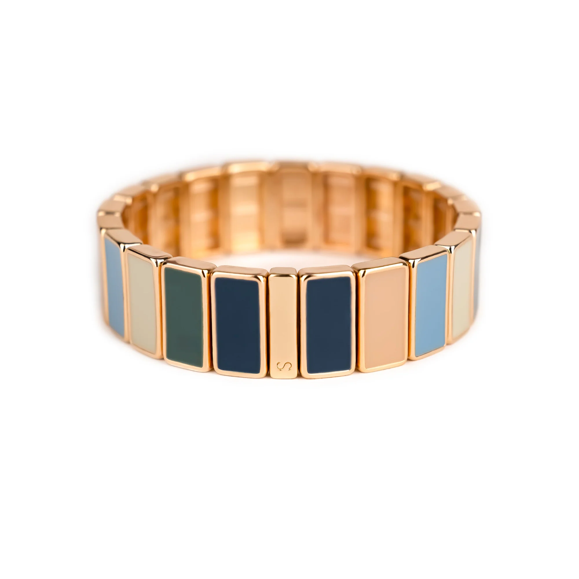 Bracelet Rectangle Serti Vent d'Ouest
