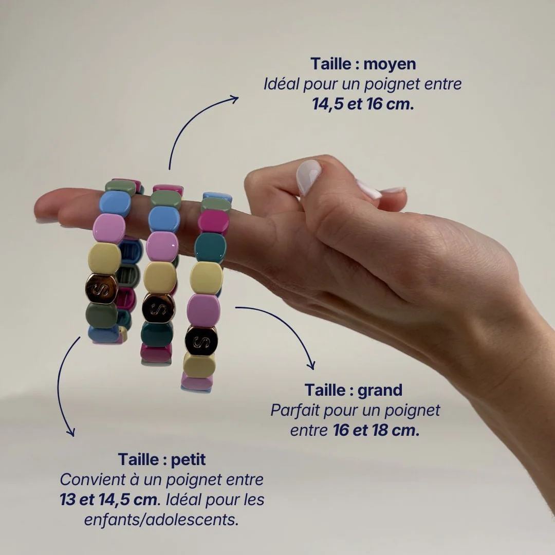 Bracelet Colorful Multi Rose Octobre Rose - Image 4