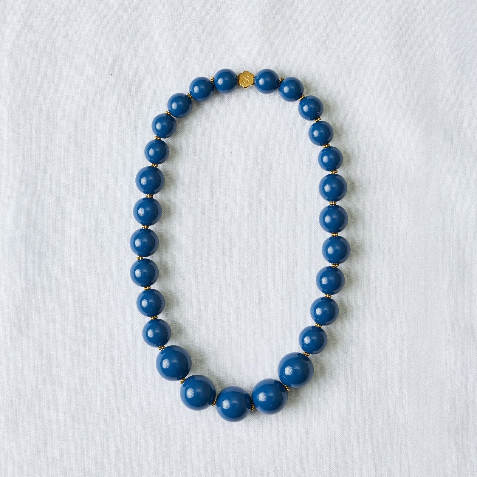 Collier Icône Bleu Nuit