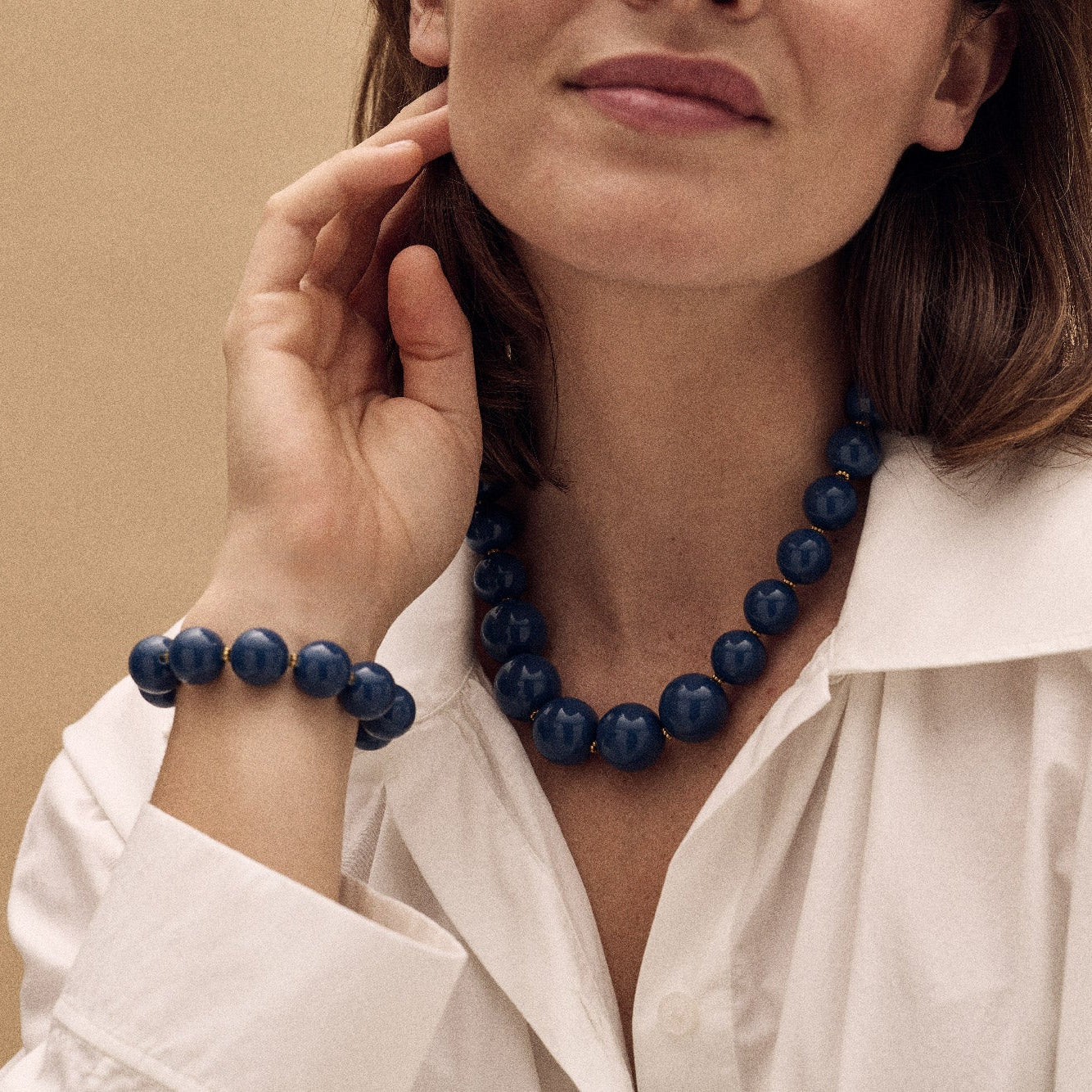 Collier Icône Bleu Nuit - Image 2