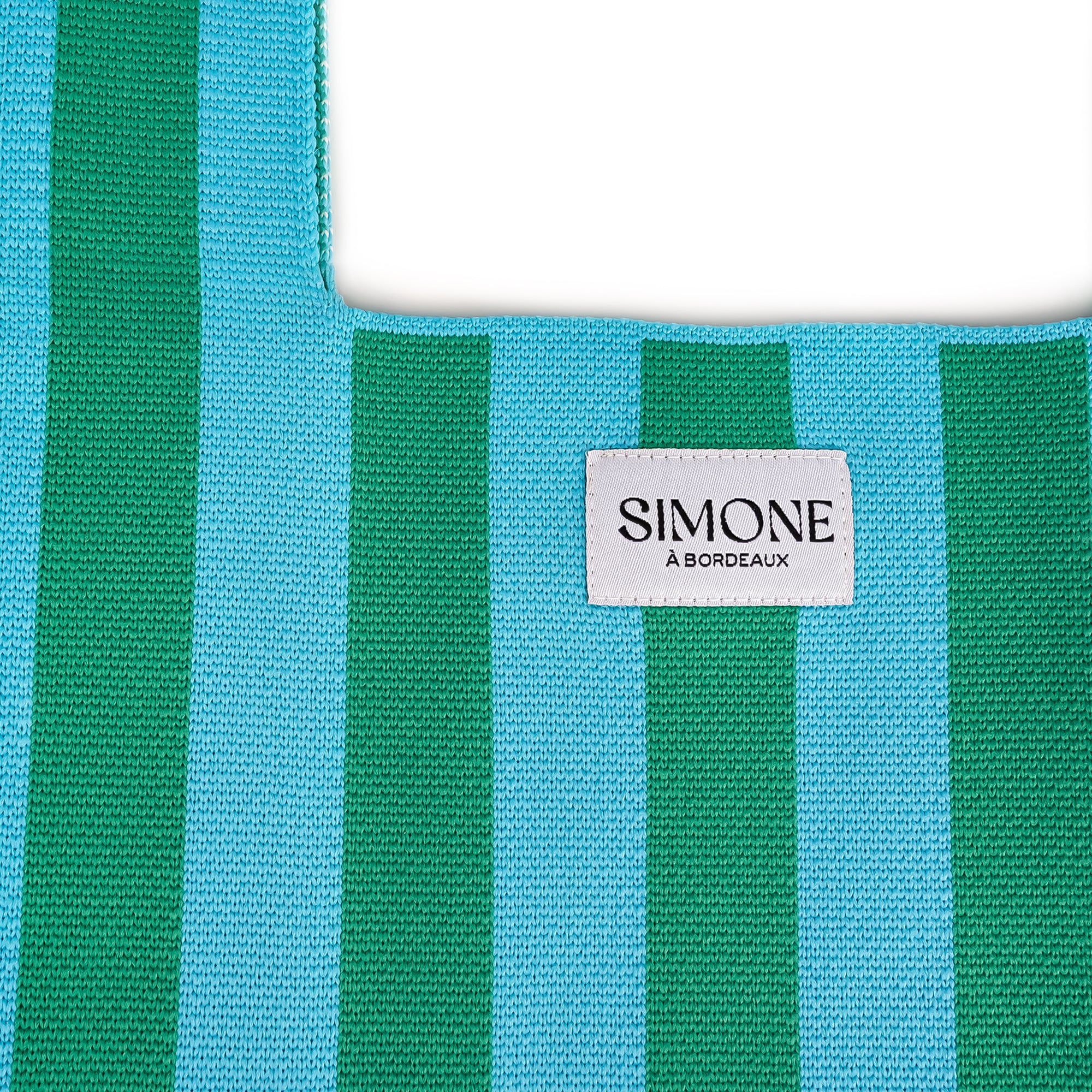 Sac bayadère Ecume Vert Pastel - Image 4